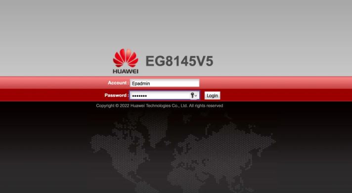 halaman login dashboard wifi