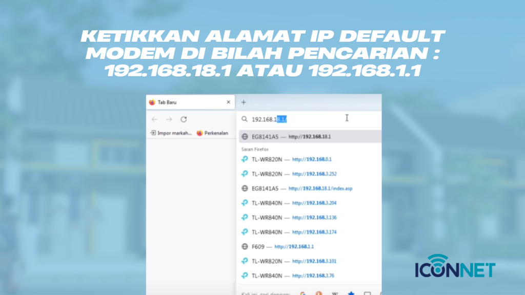 Cara Reset Modem Iconnet yang Benar agar Internet Kembali Lancar